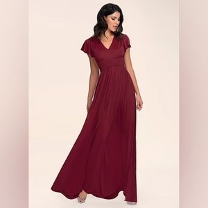 BlushMark Red Maxi Dress